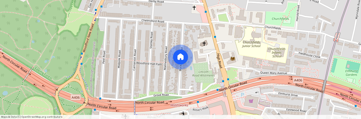 Buckingham Road, London, E18