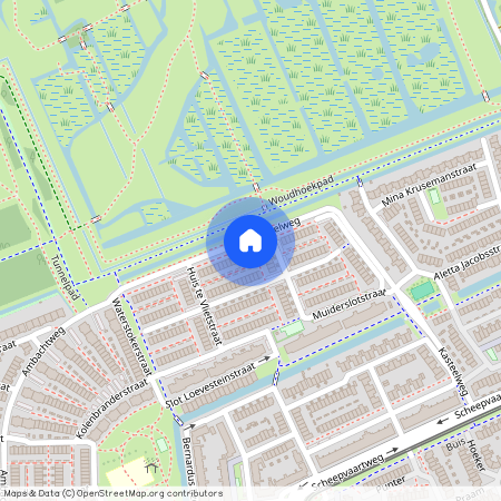 Slot Haamstedepad, 1, Schiedam