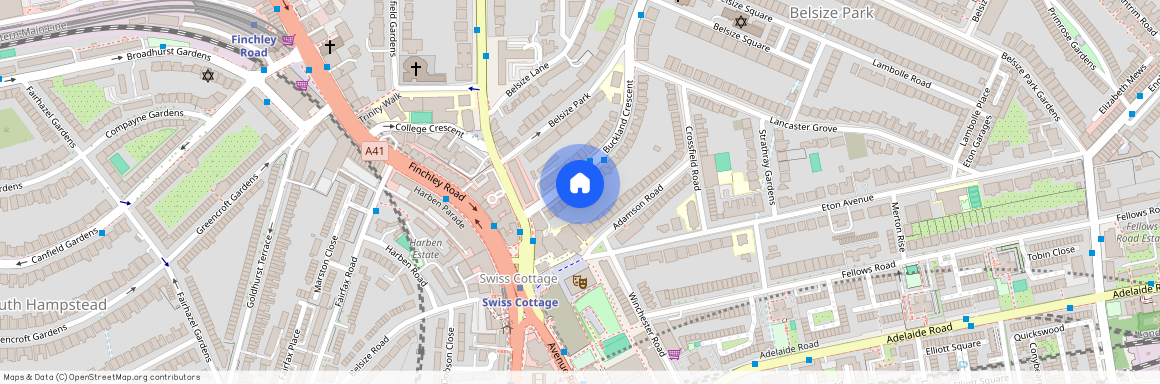 Buckland Crescent, Belsize Park, London, NW3