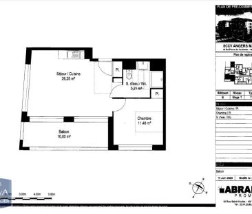 Appartement à louer 2 pièces 42.94m² - Photo 2
