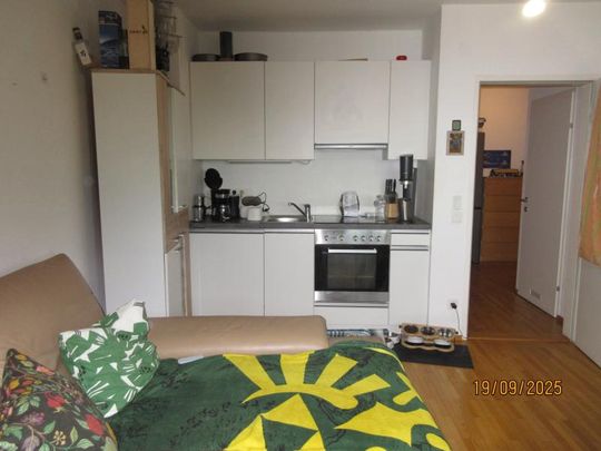 Rudolfstraße 24/5/DG: Hübsche 2-Zimmerwohnung 57,78m2 mit Blick zum Schlossberg, ablösefreie Küche, 5.Liftstock! - Foto 1