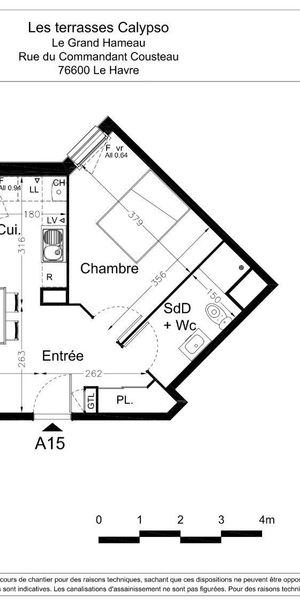 Location Appartement 2 pièces 45m² LE HAVRE 76620 - Photo 1