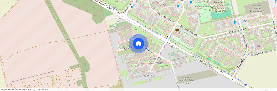 lubelskie, Felin, Generała Witolda Urbanowicza, Lublin