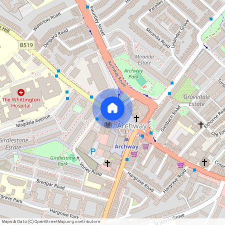 Highgate Hill, Archway, N19, London