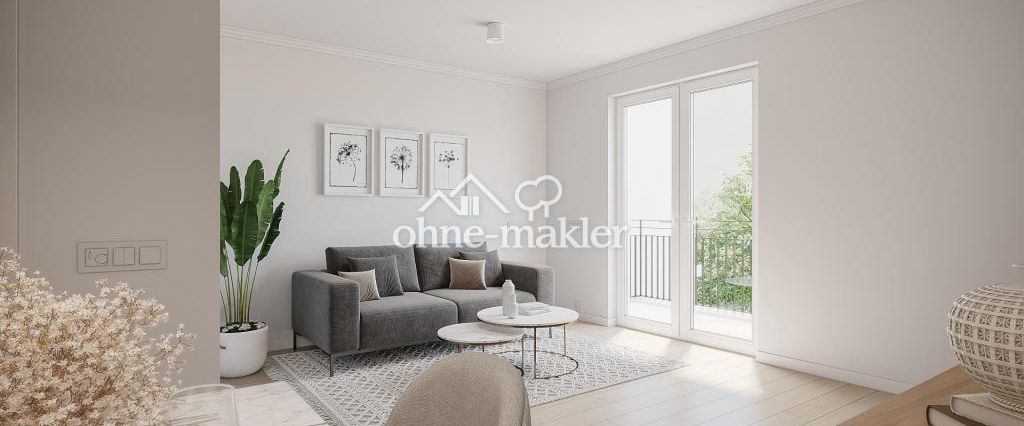 Erstbezug 1-Zimmer Wohnung mit Balkon, EBK und TG in Pasing - Foto 1