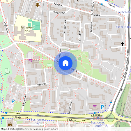 ul. Wincentego Witosa, Sielec, Sosnowiec, śląskie