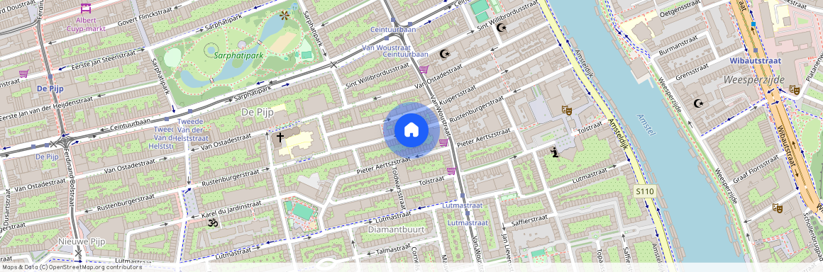 Rustenburgerstraat 127-3, Van der Helstpleinbuurt, 1073EW, Amsterdam