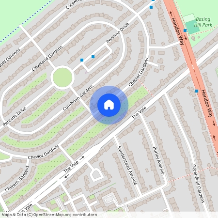 Cheviot Gardens, Cricklewood, NW2