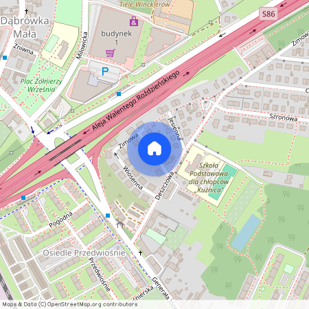 ul. Letnia, Szopienice-Burowiec, Katowice, śląskie