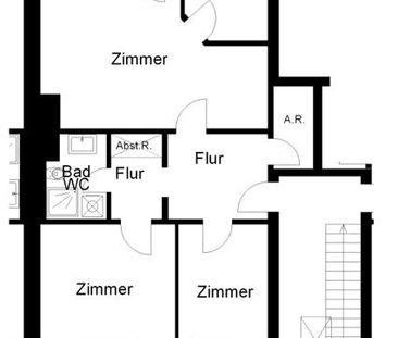 Schöne 3-Zimmer-Wohnung in Eversburg - Foto 4