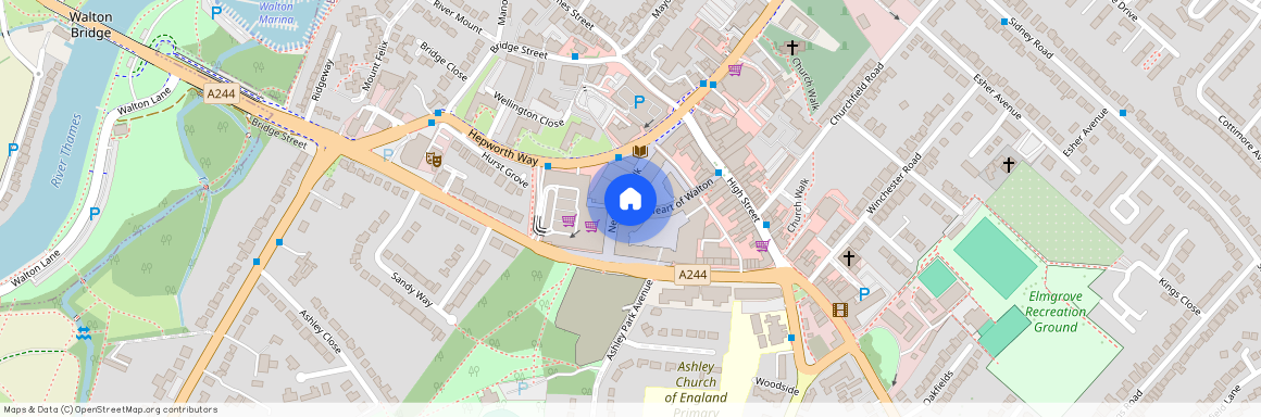 The Heart, New Zealand Avenue, Walton on Thames