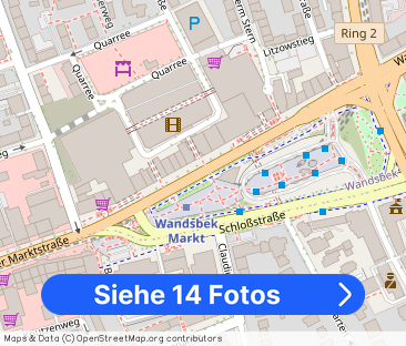 Moderne 2-Zimmer-Wohnung im Herzen von Hamburg-Wandsbek - Foto 1