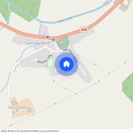 Heol Sant Gattwg, Llanspyddid, Brecon, Powys.