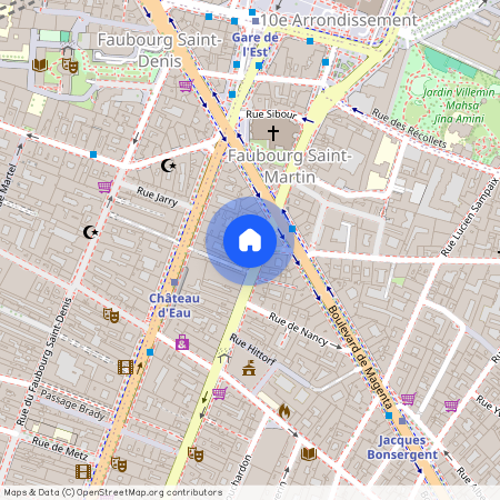 95 Rue du Faubourg Saint-Martin, 75010 Paris, France