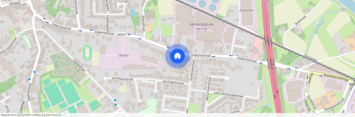 Izegemsestraat 92-B/12, Roeselare