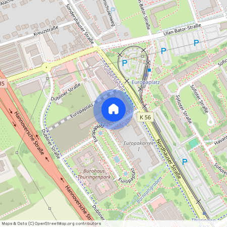 Europaplatz 14, 99091 Erfurt (Gispersleben)