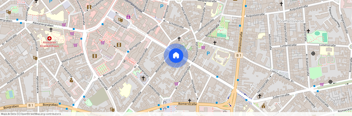 Theaterstraße 50-52, 52062 Aachen - Deutschland - Nordrhein-Westfalen - Aachen - Aachen, Stadt