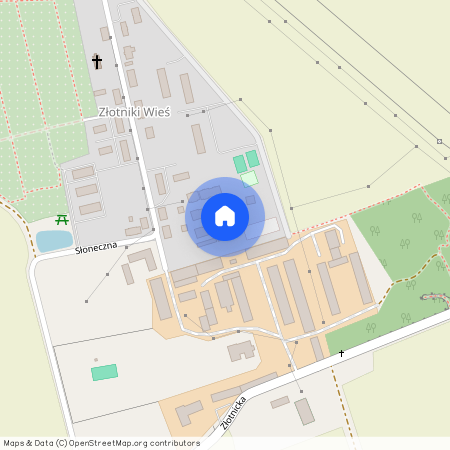 Słoneczna 46a, Złotniki, Suchy Las, poznański, wielkopolskie