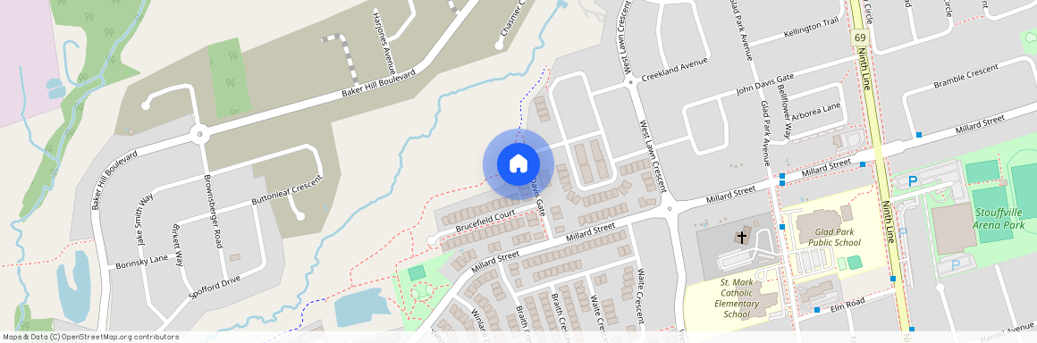 39 John Davis Gate John Davis Gate W #Walkout Basement, Whitchurch-Stouffville, Stouffville