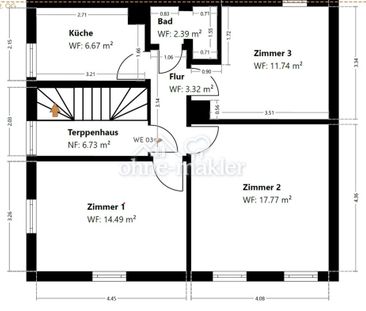 Neugründung 3er-WG – frisch renoviert & möbliert in Heilbronn-Sontheim - Photo 5
