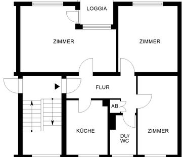 Tolle 3-Zimmer-Wohnung in der ruhigen Nordstadt // 3.OG rechts - Photo 3