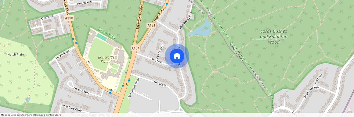 Woodland Way, Woodford Green IG8