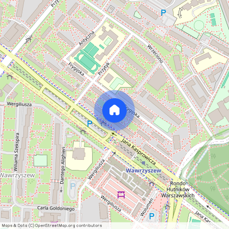 Warszawa, Bielany, Kasprowicza