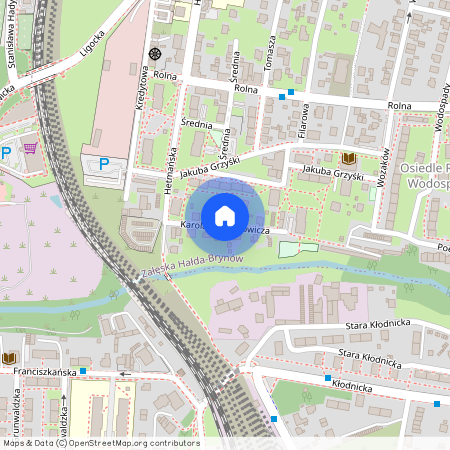 ul. Karola Adwentowicza, Załęska Hałda-Brynów, Katowice, śląskie