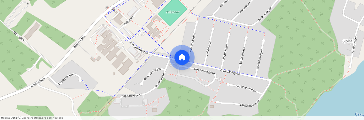 Uppegårdsgatan, Dalsjöfors