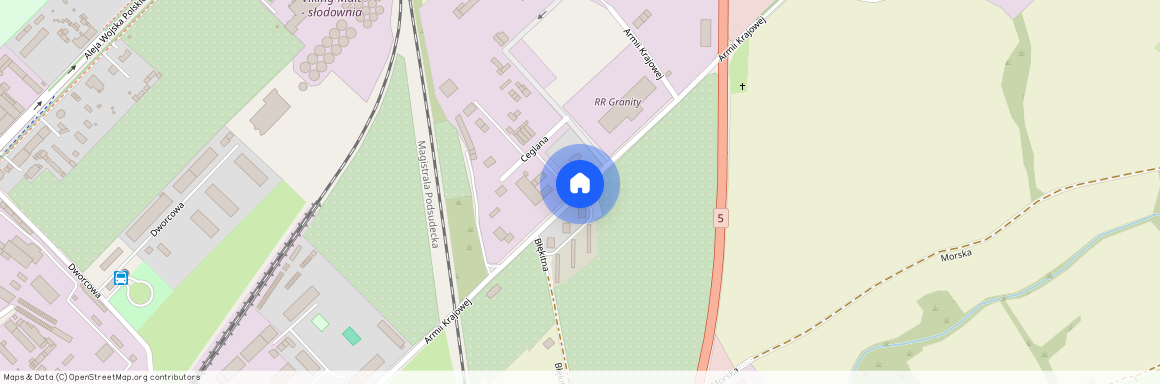 ul. Armii Krajowej, Strzegom, Strzegom, świdnicki, dolnośląskie