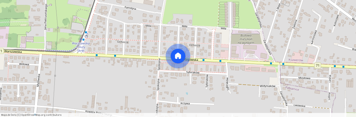 ul. Rzgowska, Pabianice, pabianicki, łódzkie