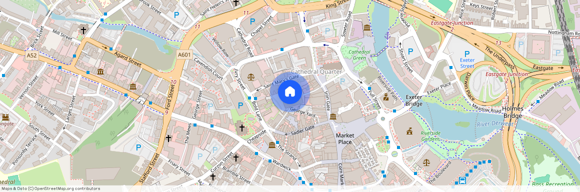 St. Marys Gate, Derby, Derbyshire, DE1