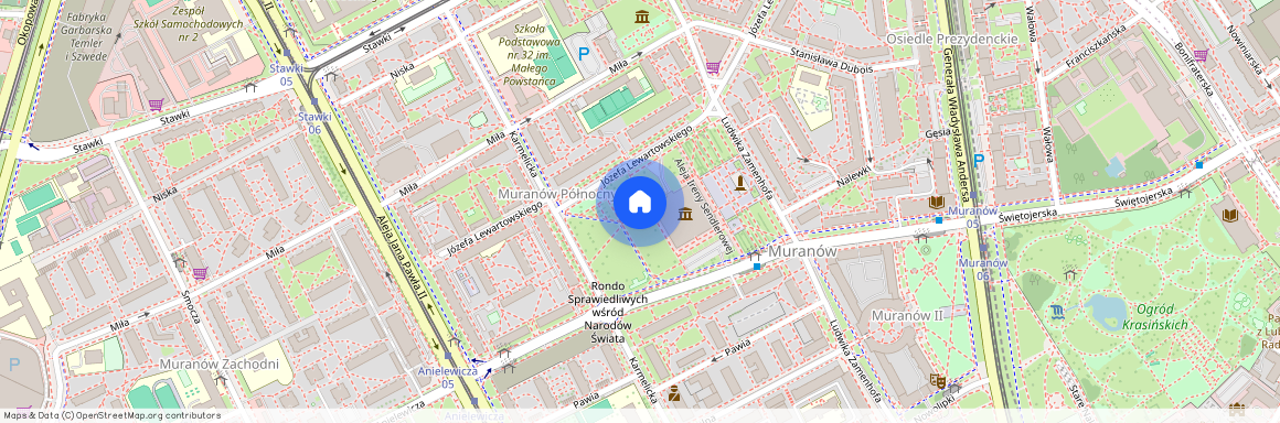ul. Józefa Lewartowskiego, Muranów, Śródmieście, Warszawa, mazowieckie