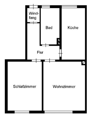 2 Zimmer Wohnung im TU Gebiet - Foto 1