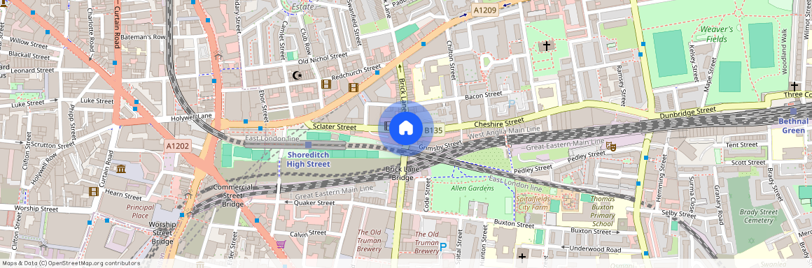 Cheshire Street, Brick Lane, E2, London