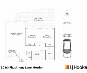 503/3 Fitzsimons Lane, Gordon NSW, Belconnen - Photo 3