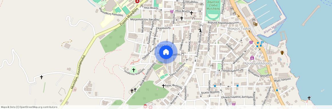 Ρουσέλλη Γρηγορίου 15, 811 32 Μυτιλήνη, Αγία Φωτεινή (Λέσβος - Μυτιλήνη)