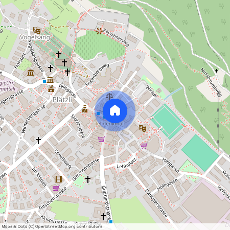 6460, Altdorf UR, Rathausplatz, 5