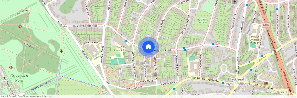 Westcombe Park Road, Blackheath