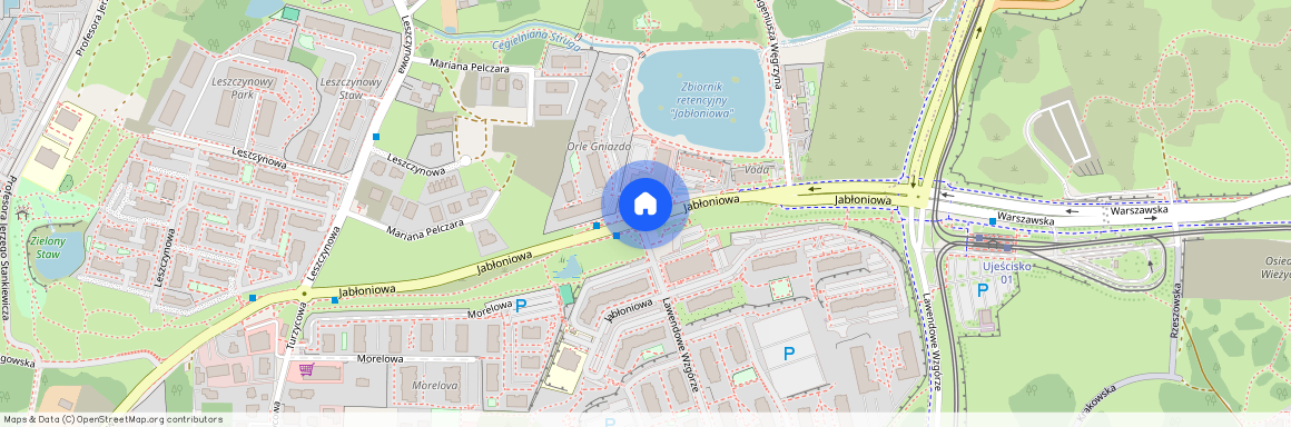 ul. Jabłoniowa, Jasień, Gdańsk, pomorskie