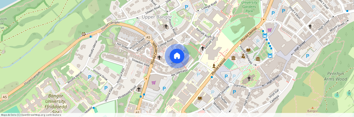 Mount Pleasant Terrace, The Crescent, Bangor, LL57