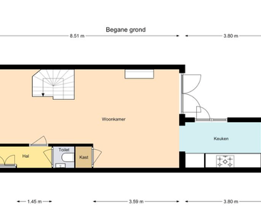 Te huur: Huis President Steijnstraat 44 in Haarlem - Foto 2