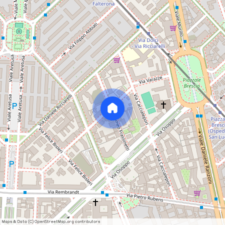 Via Romeo Frassinetti, Milan, Lombardy 20148