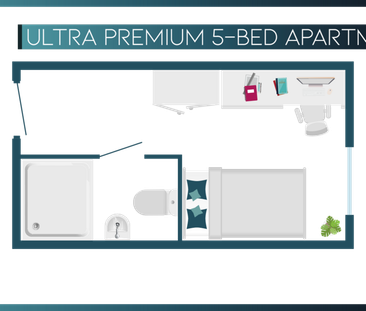 1 bedroom private hall to rent - Photo 1