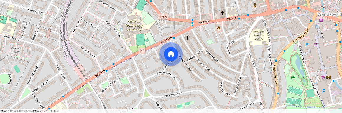 Valonia Gardens, East Putney, London, SW18