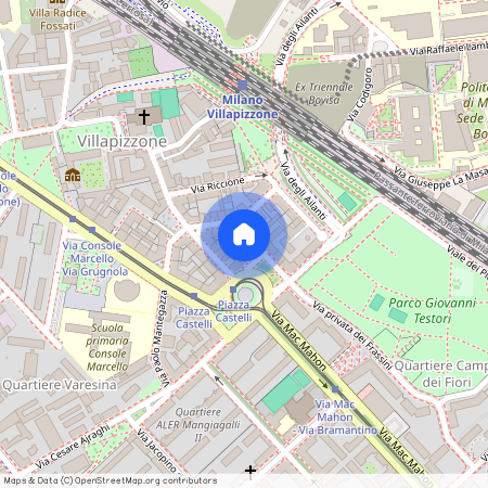 Via Flavio Andò, Milan, Lombardy 20156