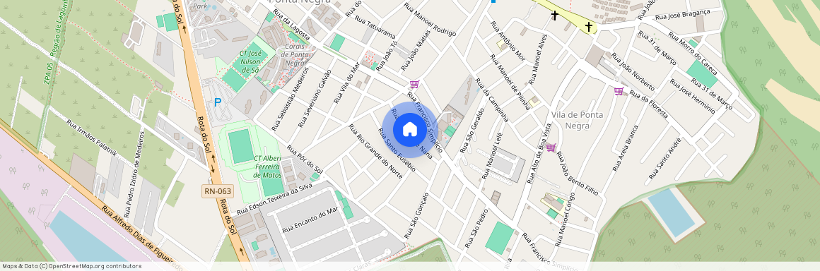 Rua Antônio de Nana, Ponta Negra, Natal, RN, 59090590