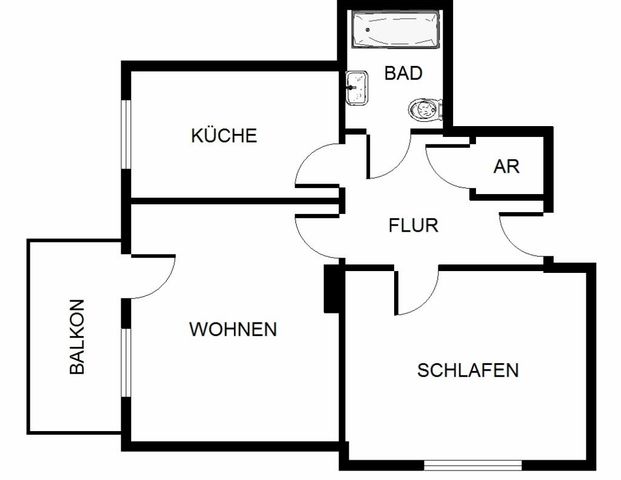 2-Zimmer-Wohnung in Gelsenkirchen Hassel - Photo 1