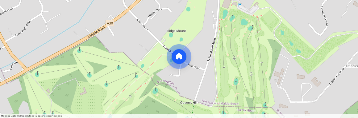 Cross Road, Ascot, Berkshire, SL5