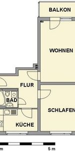 Für gemeinsame Kochabende - 2-Raum-Wohnung mit Einbauküche - Photo 4